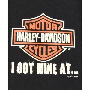 Harley Davidson 2012 I GOT MINE AT Double Sided T Shirt Size M Twin Cities MN